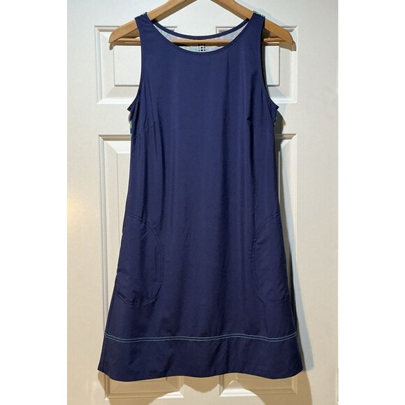 Title Nine Sleeveless Dress Women's Small Athletic Stretch Lightweight Pockets - Picture 2 of 6